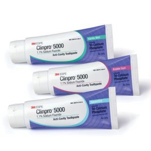 clinpro-5000-product-photo-all-flavors A list of products sold in our office -clinpro 5000 toothpaste 4oz tube