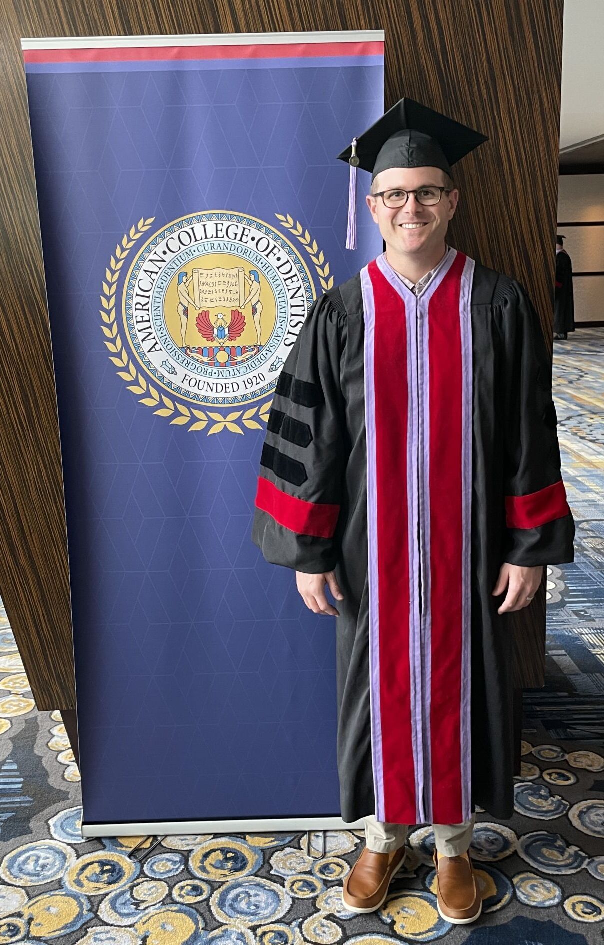 congratulations dr bumann on your Fall 2022 innduction! graduation picture