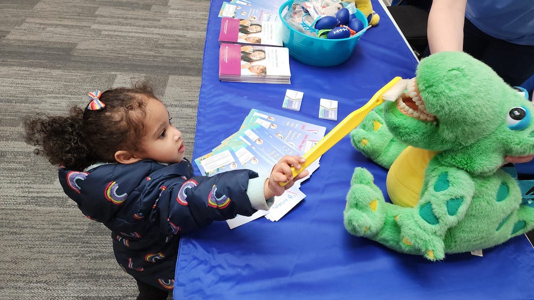 see our 2023 Early Learning Resource Center pictures - future dentist